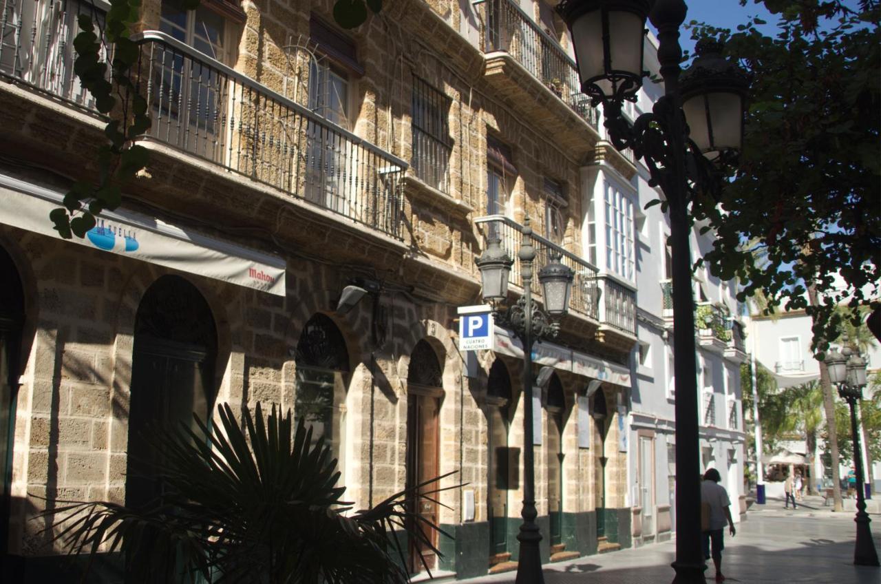 Pension Las Cuatro Naciones Cádiz Eksteriør billede