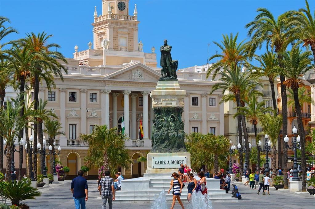 Pension Las Cuatro Naciones Cádiz Eksteriør billede